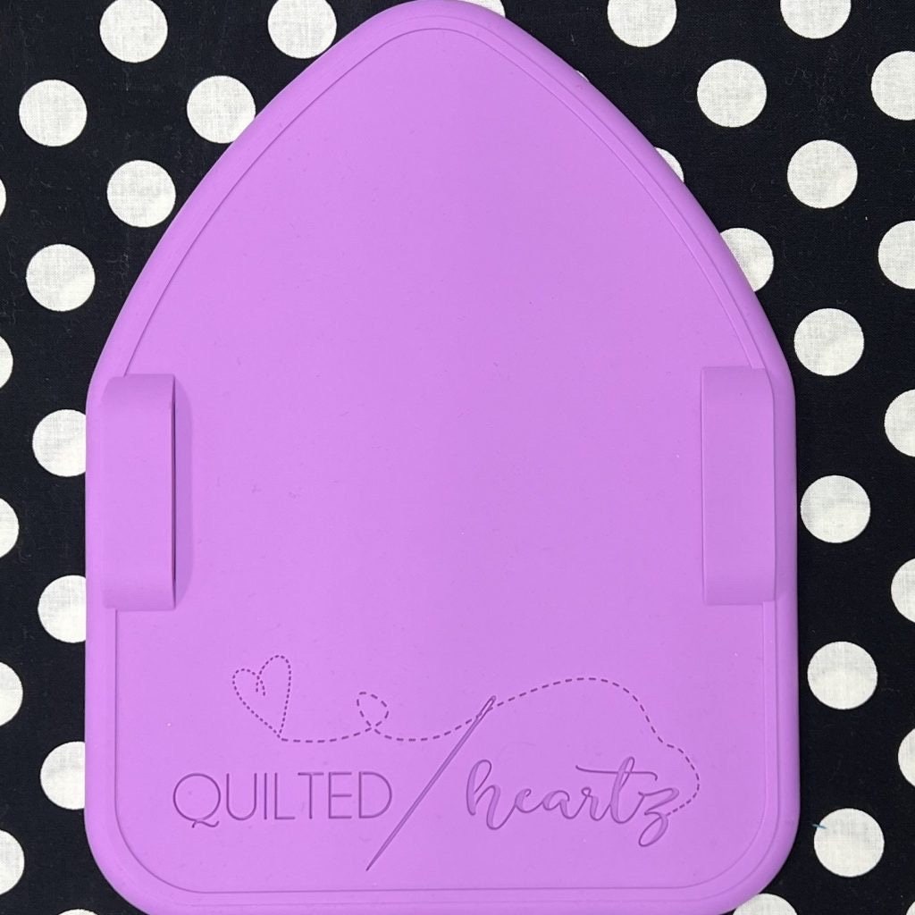 Binding Eaze - Quilted Heartz - Purple - Ironing and Binding Pad