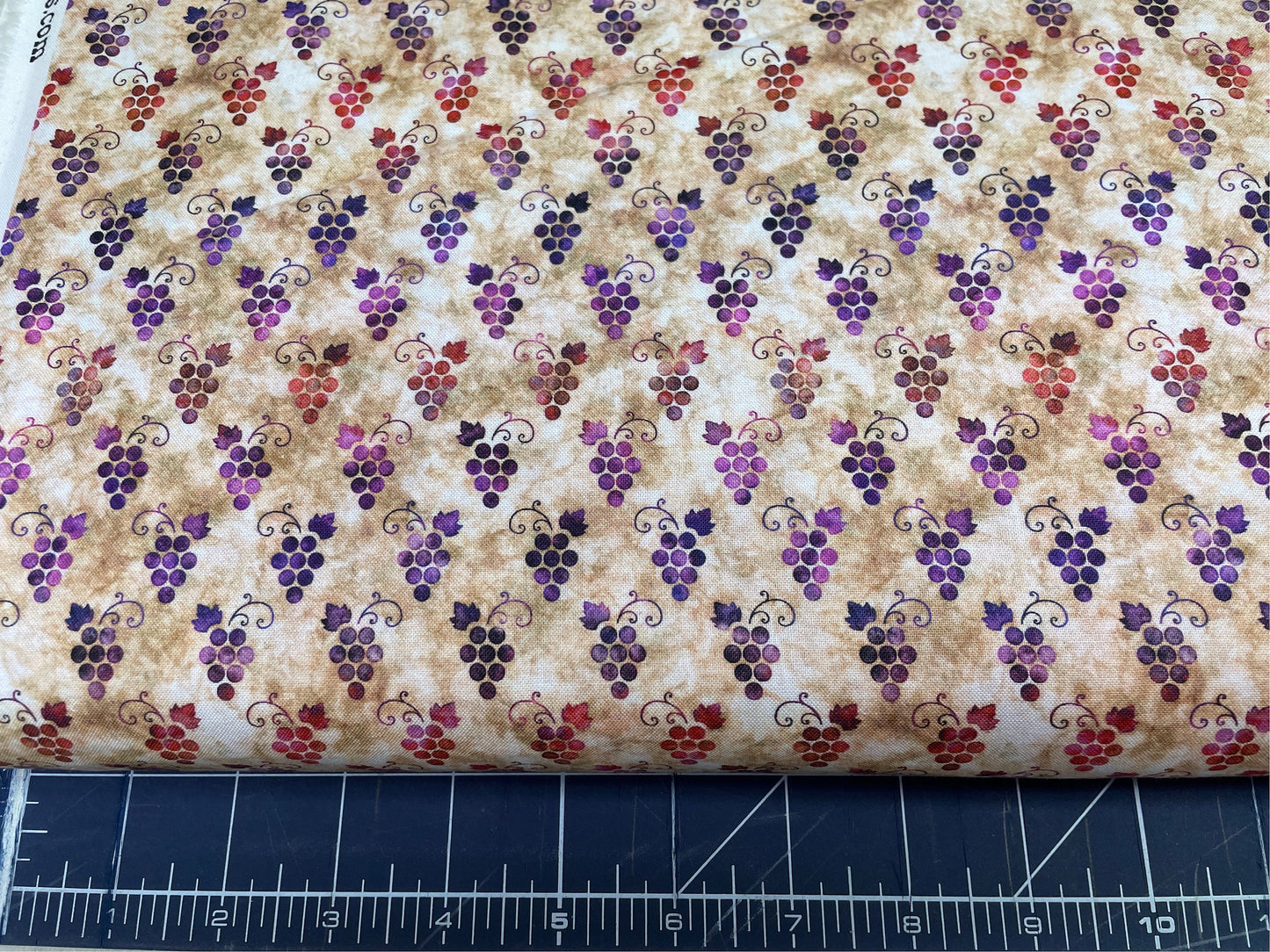 A Little Wine - Grape Clusters - QT Fabric - 28789 - A - Priced by the 1/2 Yard- cut continuously