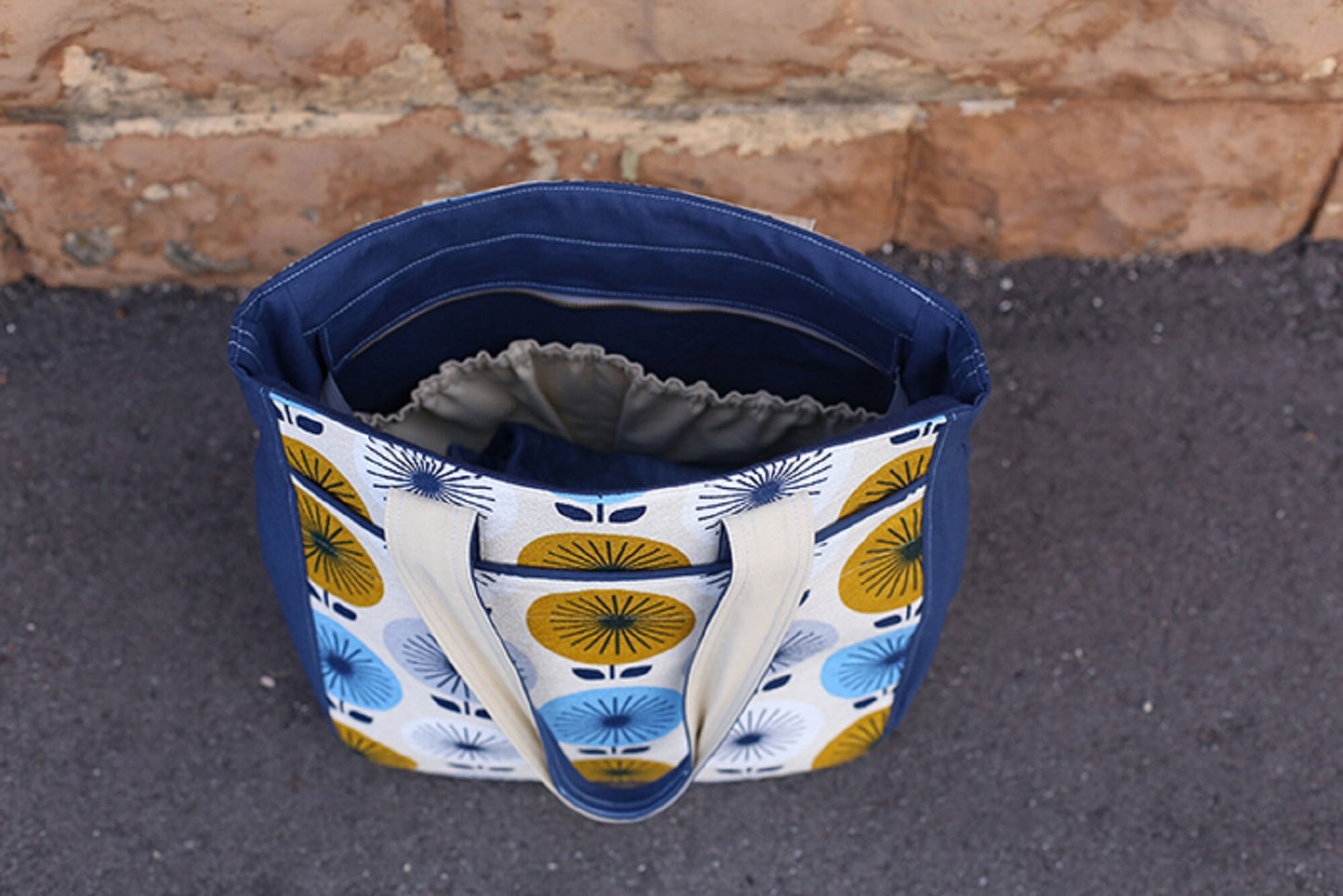 Super Tote- Noodlehead Tote Bag Sewing Pattern Canvas