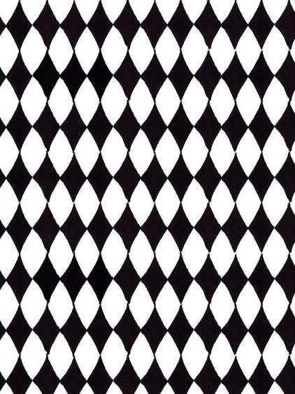 Loralie Designs - Black & White Diamond - 692362 - Priced by the 1/2 yard