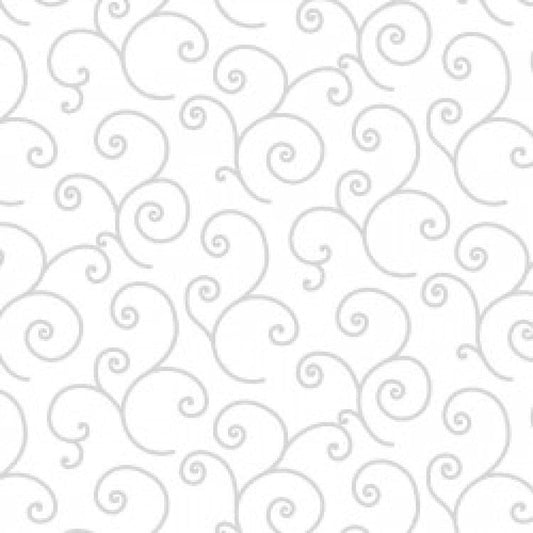 Kimberbell Basic White MAS8243 WW Maywood Studio   By the Half Yard