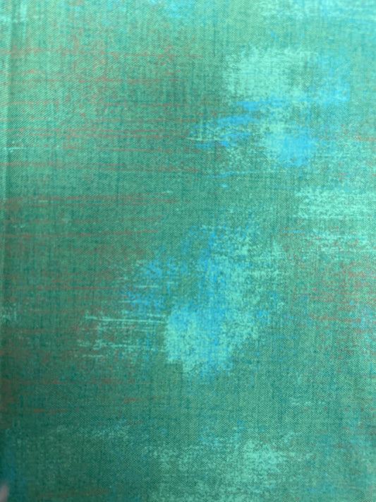 Moda GRUNGE Amazon Green 30150 340 Cotton Fabric   Priced by the Half Yard   Cut from Bolt in 1 Continuous piece