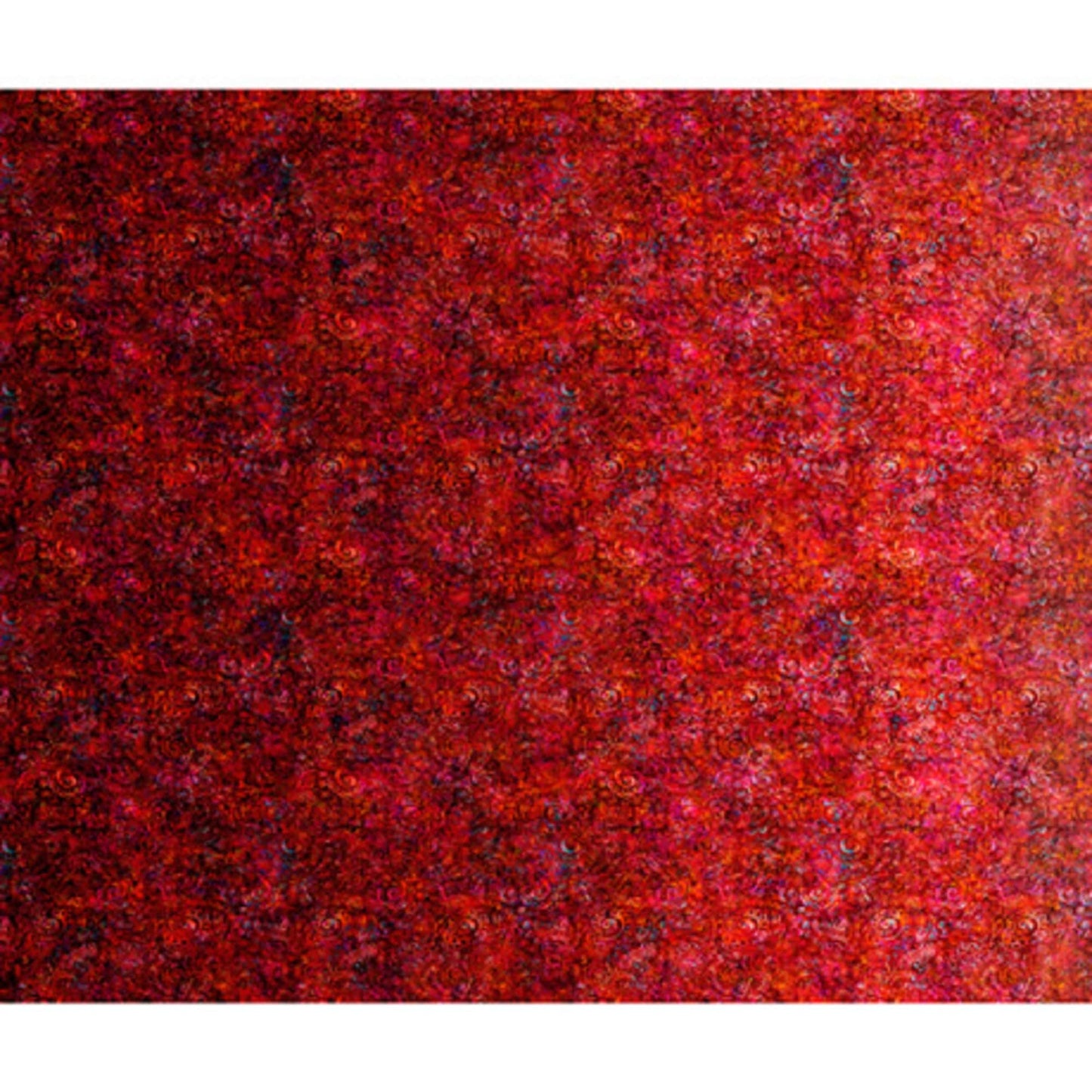 Gypsy Soul   Brick Red Fabric   Digital Scroll Ombre   Dan Morris   QT Fabric   27644 R   Priced by the Half Yard
