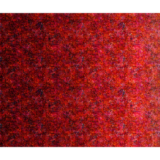 Gypsy Soul   Brick Red Fabric   Digital Scroll Ombre   Dan Morris   QT Fabric   27644 R   Priced by the Half Yard