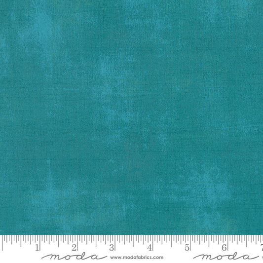 Moda GRUNGE Ocean Blue Green 30150 228 Basic Grey Cotton Fabric   by the Half yard