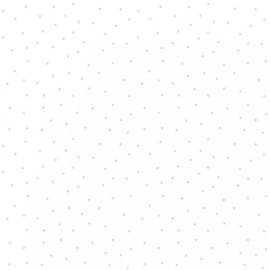 Kimberbell- Basic White - Polka Dot - Maywood Studio - By The Yard - 8210-WW -