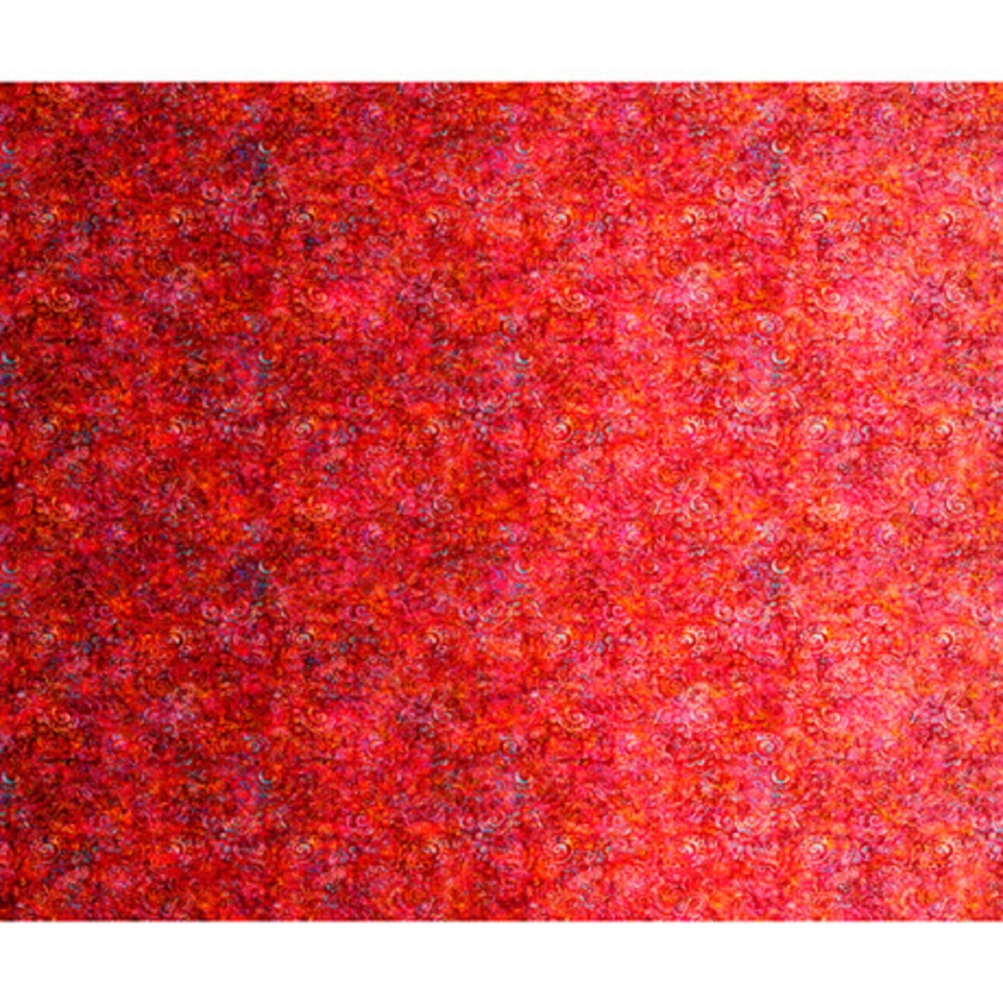 Gypsy Soul   Geranium Fabric   Digital Scroll Ombre   Dan Morris   QT Fabric   Priced by the Half Yard   Cut from Bolt   27644 RC