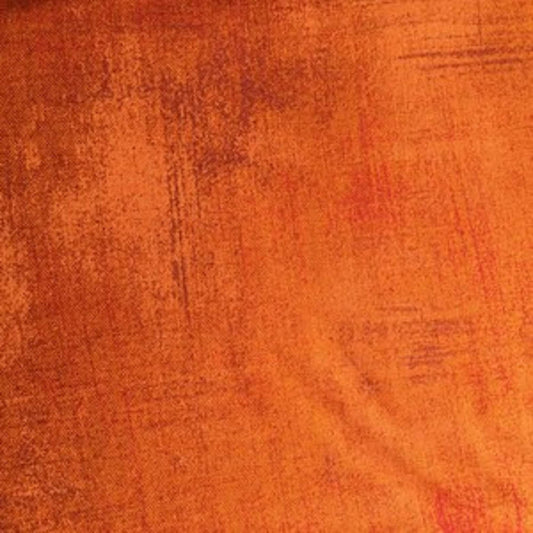 Moda GRUNGE Pumpkin Orange 30150 285 Basic Grey Cotton Fabric   Priced by the Half yard