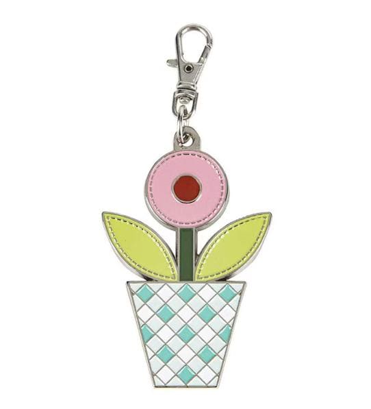 Gingham Garden Lori Holt  Enamel Happy Charm