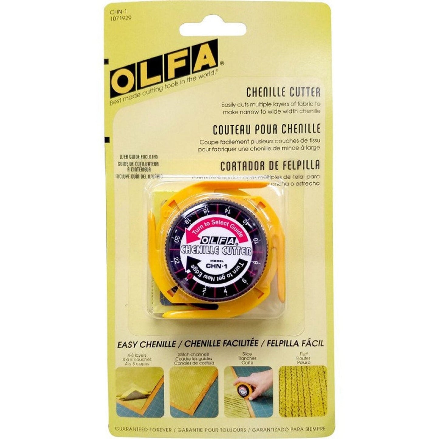 OLFA Chenille Cutter - Make Your Own Chenille - Left or Right Handed -