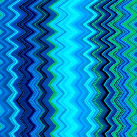 Kenzie Chevron- 27124-Y Cobalt Blue - QT Fabrics