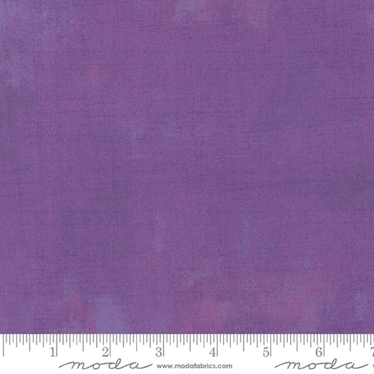 Moda GRUNGE "Grape" Purple 30150 239 Basic Grey Cotton Fabric   Priced by the Half Yard