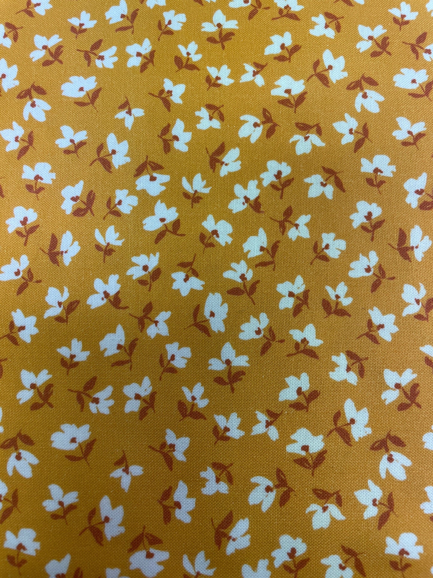 Paisley Rose - Gold Floral Crystal Manning-  11885-21 - Moda Fabrics - Priced by the 1/2 yard