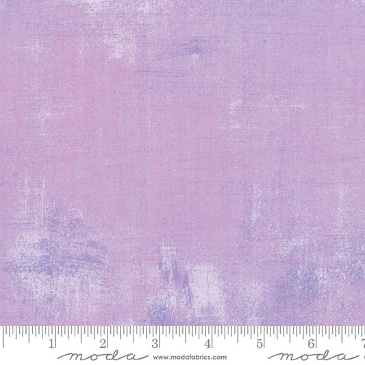 Moda GRUNGE Freesia Light Purple 30150 292 Basic Grey Cotton Fabric   Priced by the Half Yard
