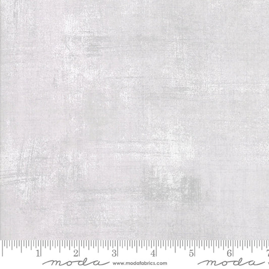 Moda GRUNGE Grey Paper 30150 360 Basic Grey Cotton Fabric   Priced by the Half yard   Cut from bolt in 1 piece