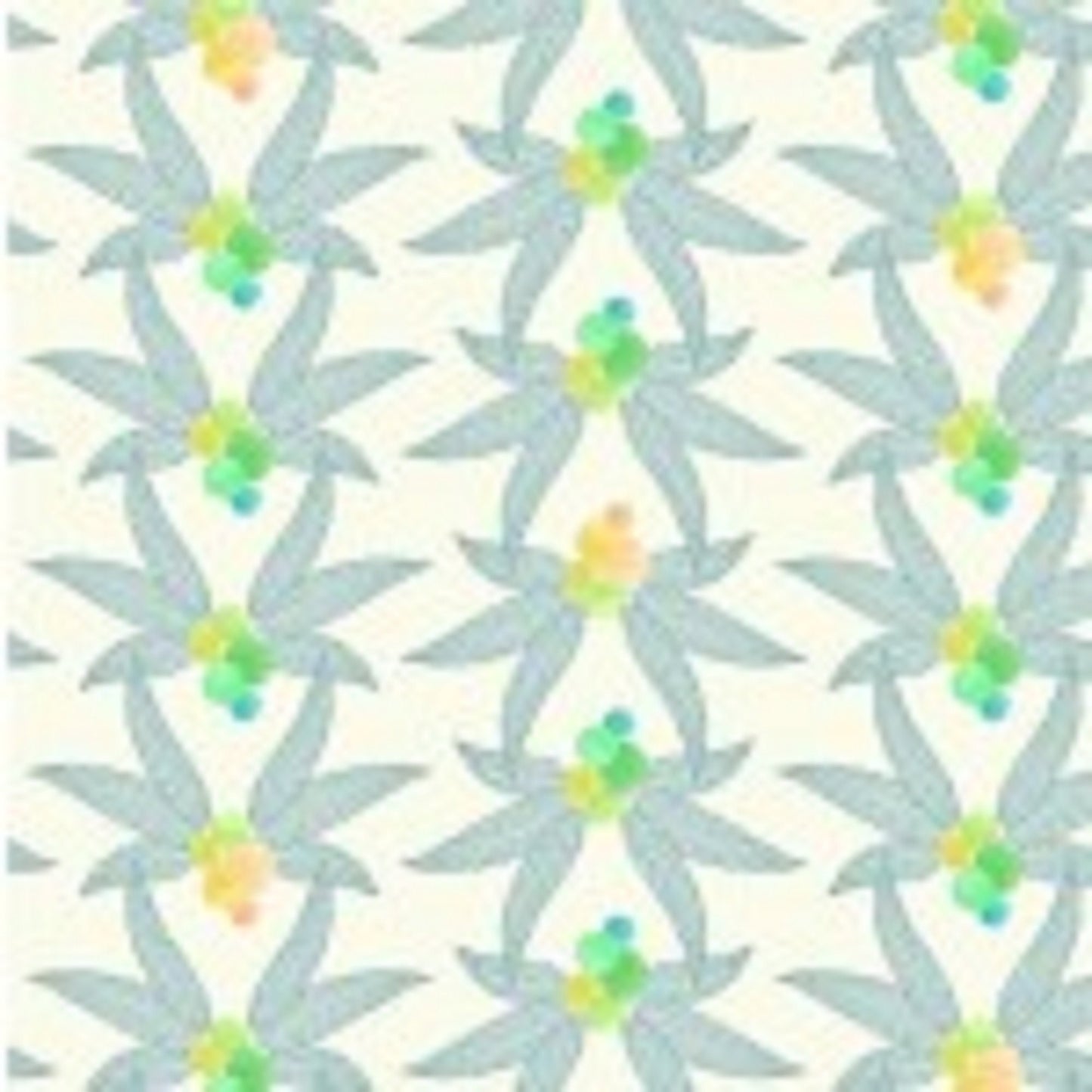 Michael Miller   Winged   DC8681D Teal on White Background   Priced by the Half yard   Cut off bolt in 1 piece