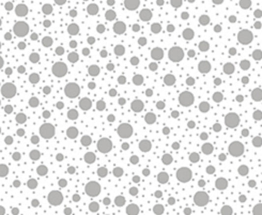Metals   Silver Polka Dot Design   Holiday   Christmas Fabric   QT Fabric   Sold by the Half Yard   Cut in 1 piece for 1 yard or more