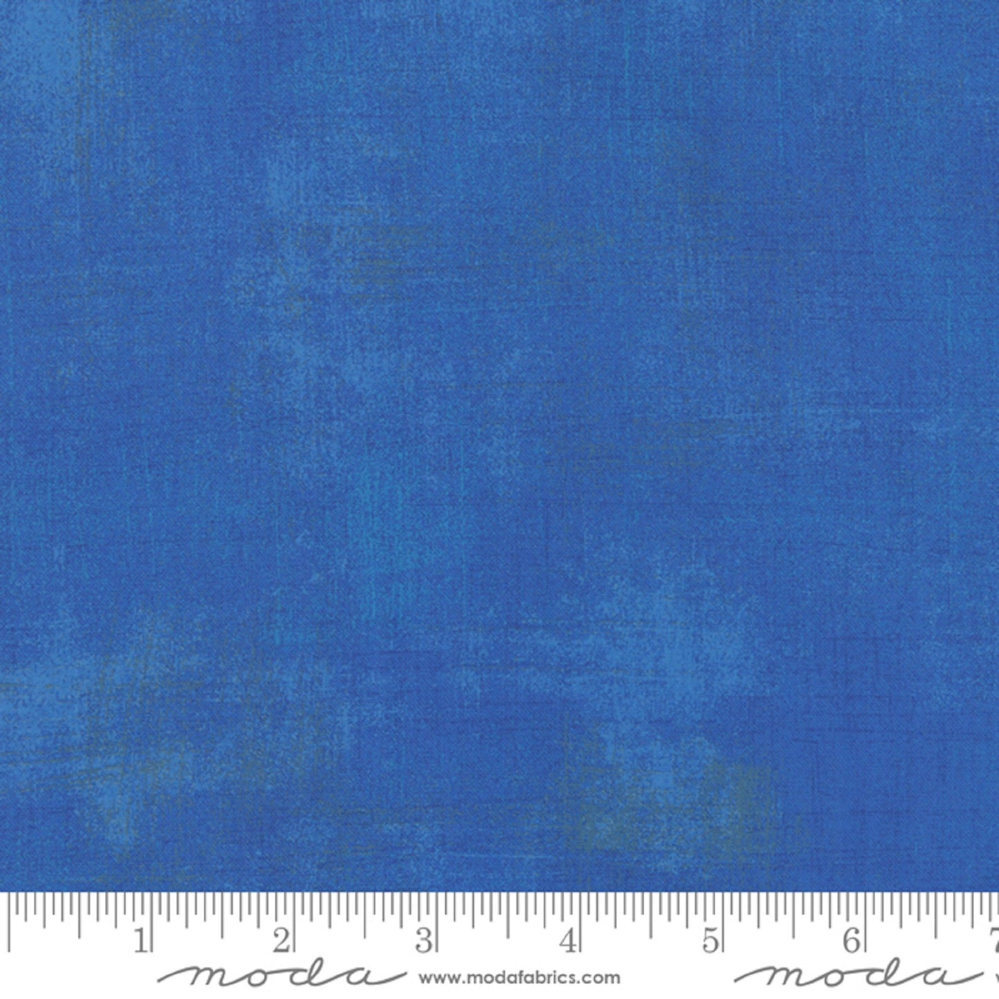 Moda GRUNGE Royal Blue 30150 300 Basic Grey Cotton Fabric   Priced by the Half Yard   Cut off bolt in 1 continuous piece