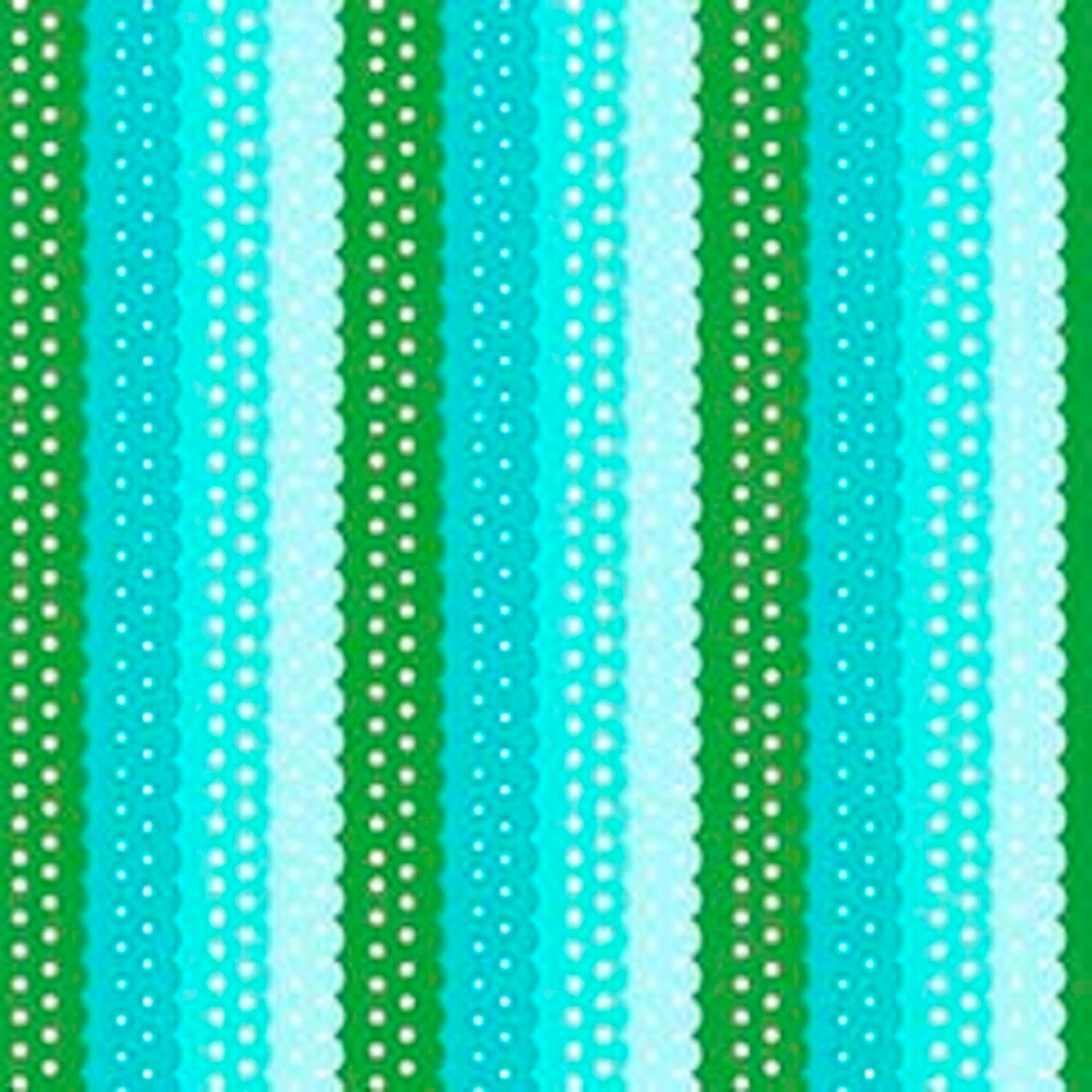 QT Fabric   On the Road   26198 B   Ribbon Look Blue and Green   Priced by the Half yard   Cut continuously