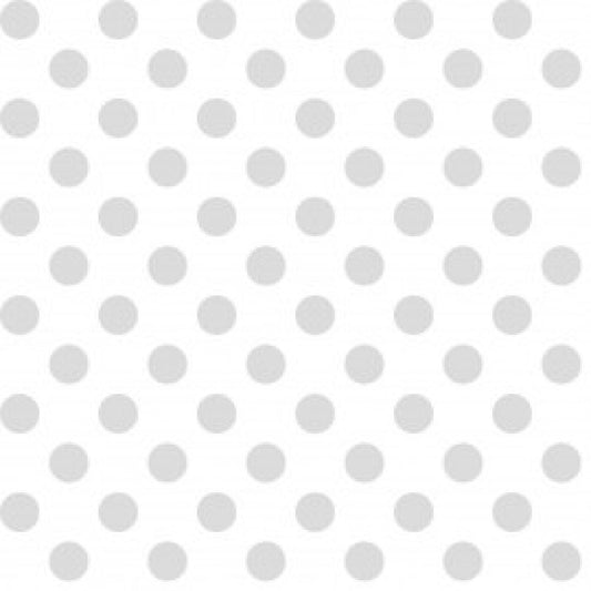 Kimberbell Basic   White on White Polka Dot Fabric 8216 WW Priced by the Half yard   Cut continuously