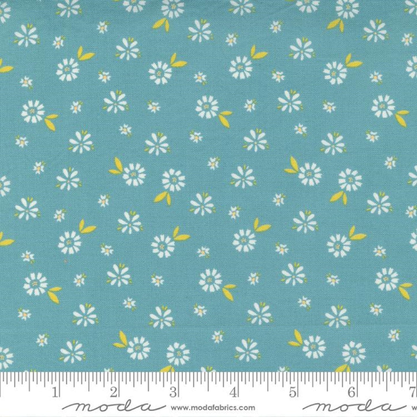 Moda Seashore Drive   Teal   37622 18   Priced by the Half yard Precut 1 yard cuts