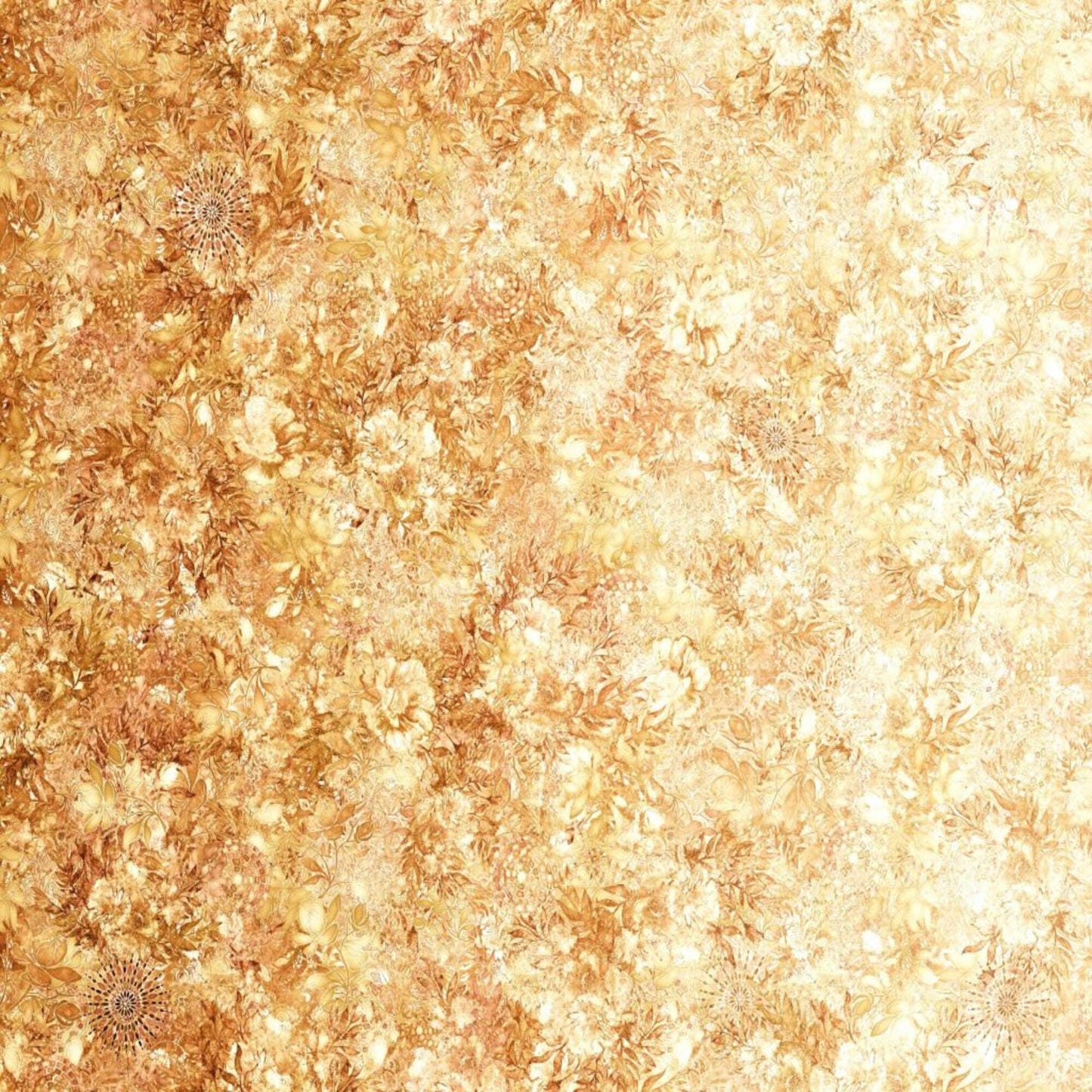 Floralessence   Yellow Gold Ombre QT Fabric   28441   SE   Price by the Half Yard