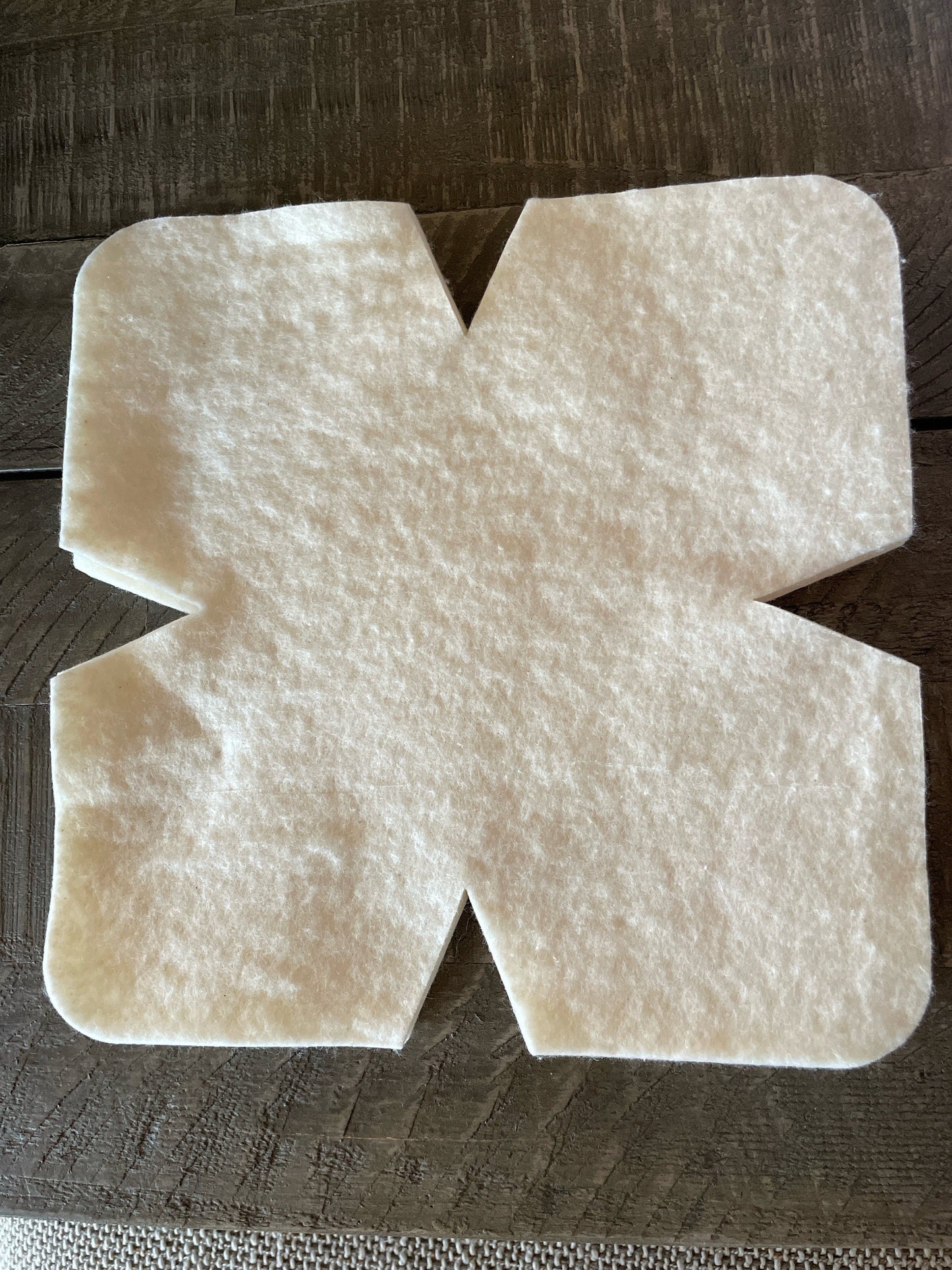 Microwave Bowl Cozy Precut 100% cotton batting   Directions  8 pieces