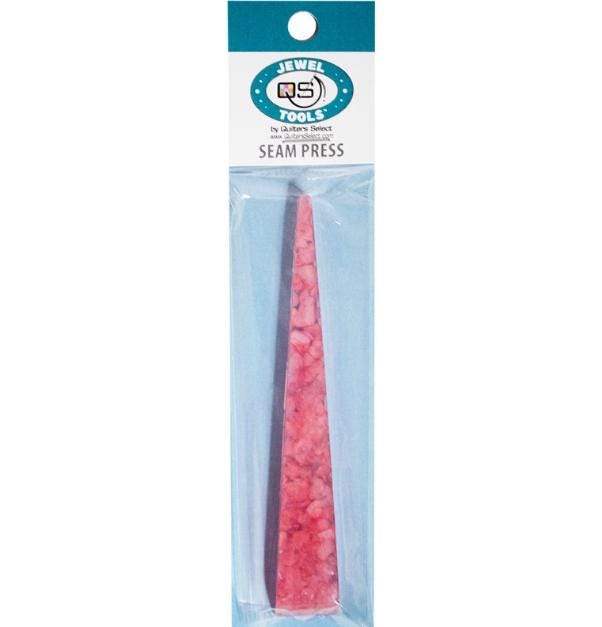 Resin Seam Press   Rose Quartz   Jewel Tools by Quilters Select   Press seams without heat or steam